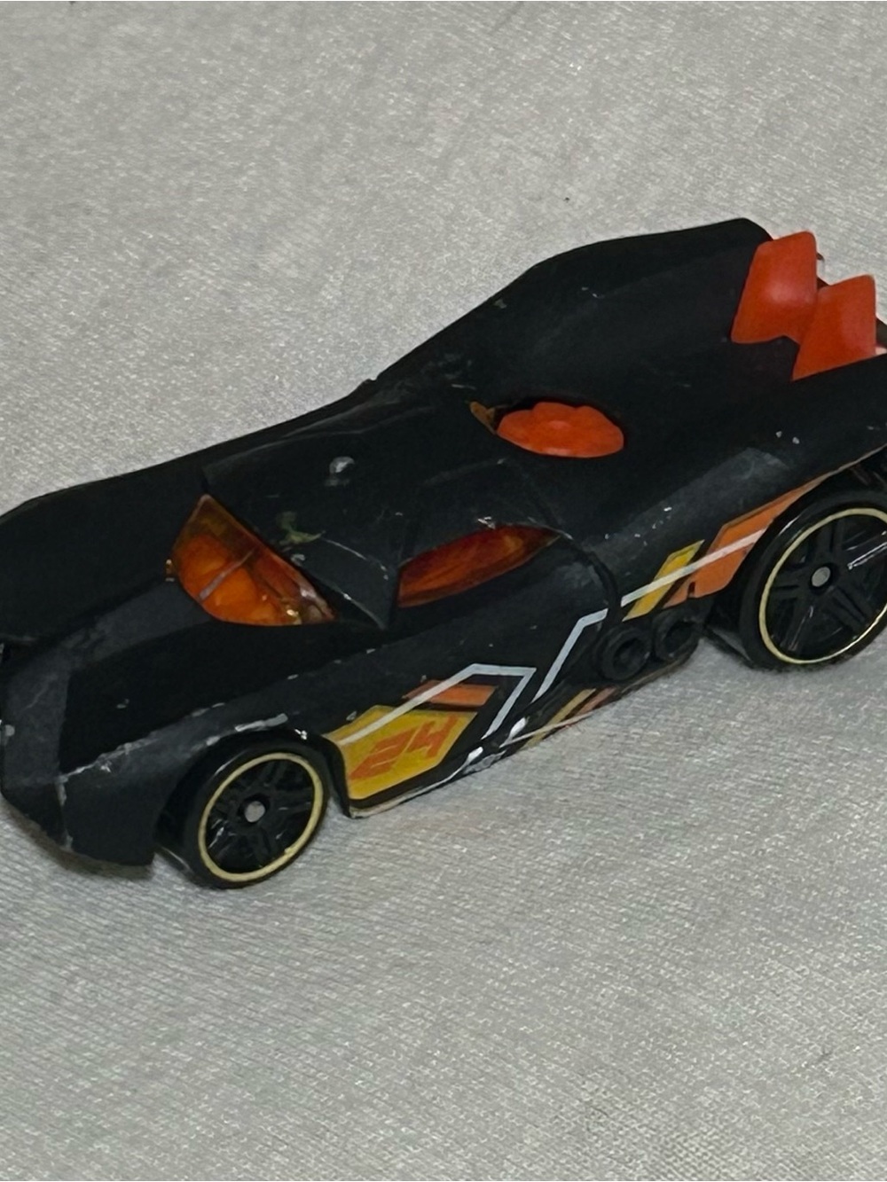 Hot Wheels Prototype H-24 - Matte Black
